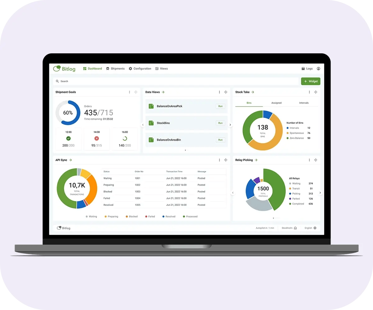 Bitlog-WMS-webbportal